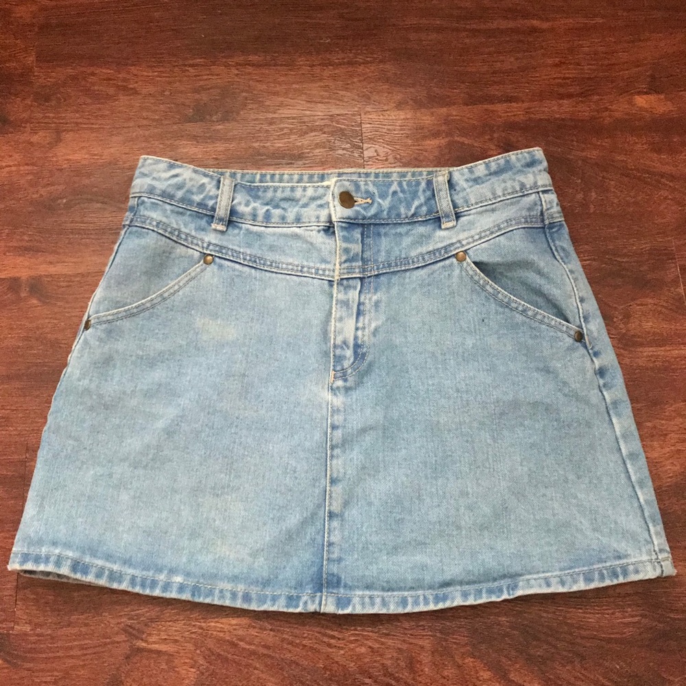 Denim skirt forever 21